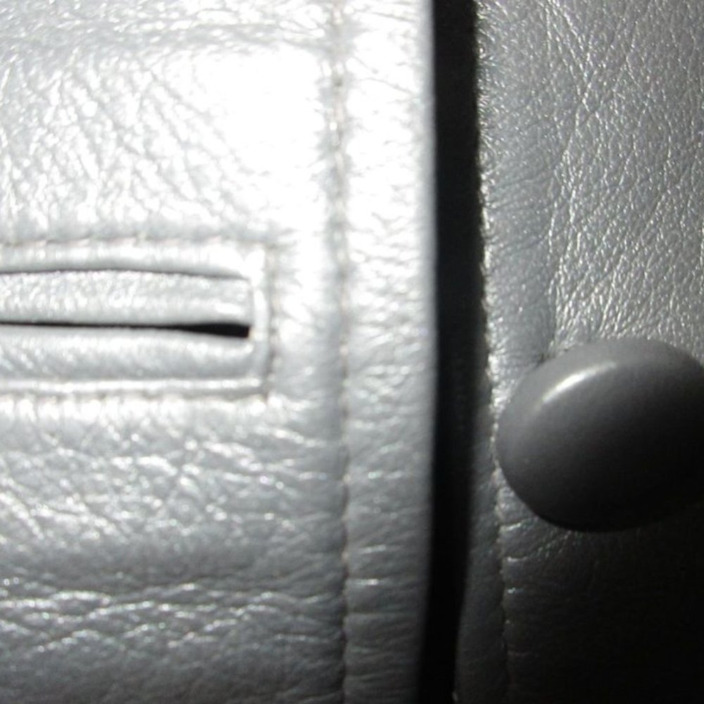 Kipppy Gray Smooth Leather Jacket - image 2